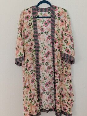 Aerie Floral Kimono Size XS